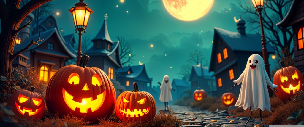 happy halloween wallpaper 3440x1440 1